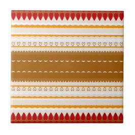 Woestijn Blush Afrikaanse Terracotta Geometrisch Tegeltje