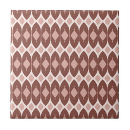 Woestijn Blush Afrikaanse Terracotta Geometrisch Tegeltje