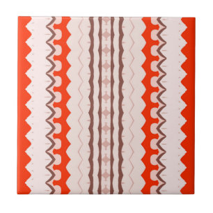 Woestijn Blush Afrikaanse Terracotta Geometrisch Tegeltje