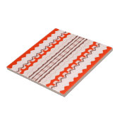 Woestijn Blush Afrikaanse Terracotta Geometrisch Tegeltje (Zijkant)