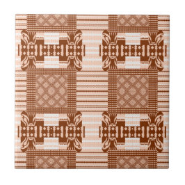 Woestijn Blush Afrikaanse Terracotta Geometrisch Tegeltje