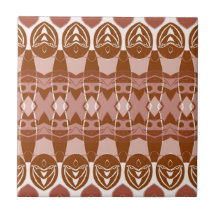 Woestijn Blush Afrikaanse Terracotta Geometrisch