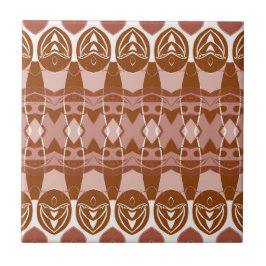 Woestijn Blush Afrikaanse Terracotta Geometrisch Tegeltje