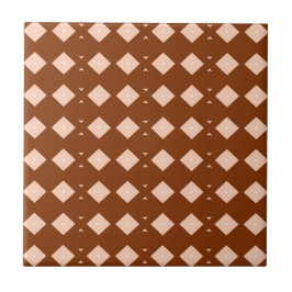 Woestijn Blush Afrikaanse Terracotta Geometrisch Tegeltje