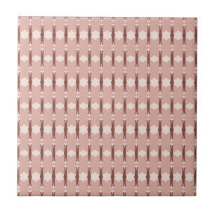Woestijn Blush Afrikaanse Terracotta Geometrisch Tegeltje