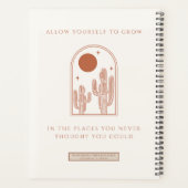 Woestijn Boho 2024 Planner (Achterkant)