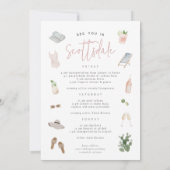 Woestijn Boho Bachelorette Weekend Itinerary en Kaart (Achterkant)