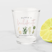Woestijn Boho Persoonlijke Bachelorette Feestje Shot Glas (Voorkant)
