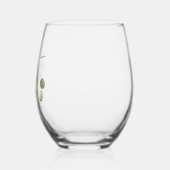 Woestijn Boho Persoonlijke Bachelorette Feestje Wijnglas Zonder Voet (Links)