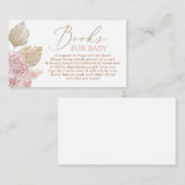 Woestijn brengt een boekenkaart mee informatiekaartje (Voorkant / Achterkant)