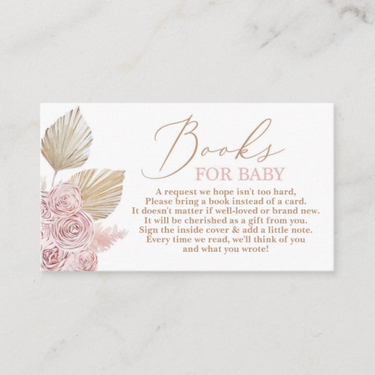 Woestijn brengt een boekenkaart mee informatiekaartje (Voorkant)