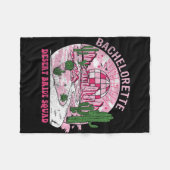 Woestijn Bruid Squad Bachelorette Feest Western Ba Fleece Deken (Voorkant (Horizontaal))