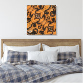 Woestijn Bruin Abstract  op Gewikkelde  Canvas Pri Afdruk (Insitu (Slaapkamer))
