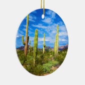 Woestijn cactus landschap, Arizona Keramisch Ornament (Rechts)