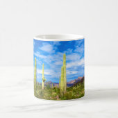 Woestijn cactus landschap, Arizona Koffiemok (Center)