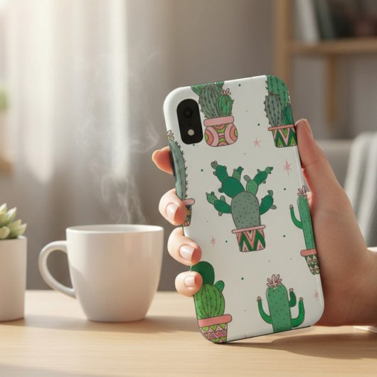 Woestijn Cactus Patroon Case-Mate iPhone Case