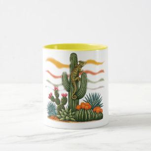 Woestijn Cactus Shirt, Zuidwest Cactus T-shirt, Bo Mok