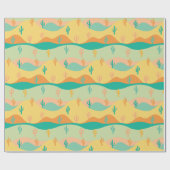 woestijn cadeaupapier (Vlak)