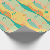 woestijn cadeaupapier (Hoek)