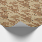 Woestijn Camo Inpakpapier (Hoek)
