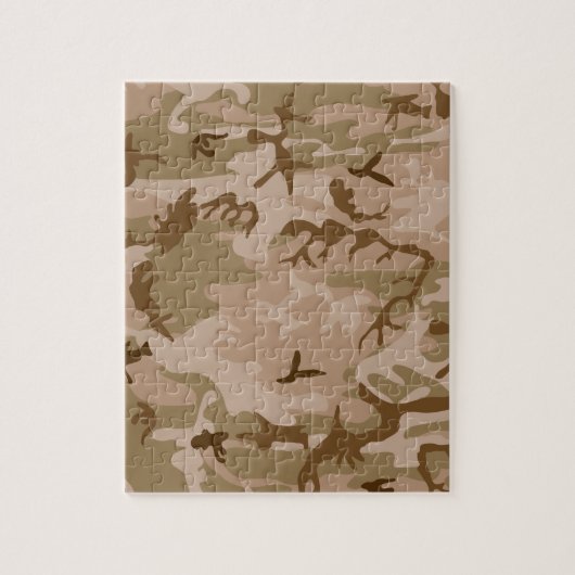 Woestijn Camo Legpuzzel (Verticaal)