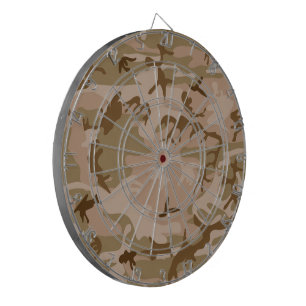 Woestijn camouflagepatroon, militair patroon, lege dartbord