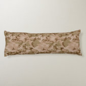 Woestijn camouflagepatroon, militair patroon, lege lichaamskussen (Achterkant)