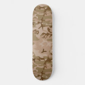 Woestijn camouflagepatroon, militair patroon, lege persoonlijk skateboard (Voorkant)