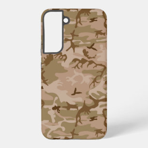 Woestijn camouflagepatroon, militair patroon, lege samsung galaxy hoesje