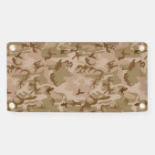 Woestijn camouflagepatroon, militair patroon, lege spandoek (Horizontaal)