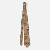 Woestijn camouflagepatroon, militair patroon, lege stropdas (Achterkant)