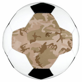 Woestijn camouflagepatroon, militair patroon, lege voetbal