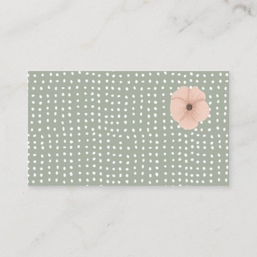 Woestijn Chique Luier Raffle Informatiekaartje (Achterkant)