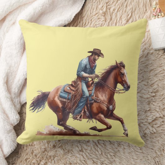 Woestijn Cowboy  Kussen (Deken)
