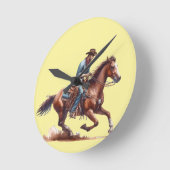 Woestijn Cowboy Ronde Klok (Hoek)