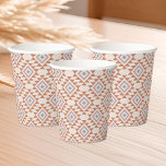 Woestijn Cowgirl Afgelopen Rodeo Paper Cups Papieren Bekers<br><div class="desc">Een leuk cowgirl ontwerp met bruine en beige kleuren</div>