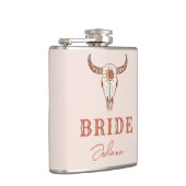 Woestijn Cowgirl Laatste Rodeo Bruid Heupfles (Rechts)