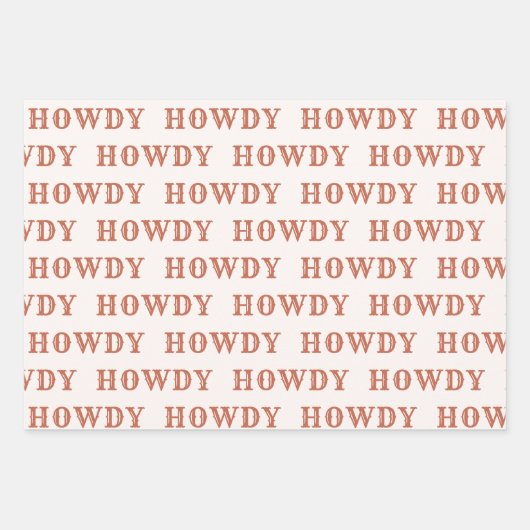 Woestijn Cowgirl Laatste Rodeo Inpakpapier Vellen (Voorkant)