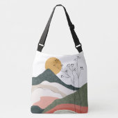 Woestijn Crossbody Tas (Voorkant)