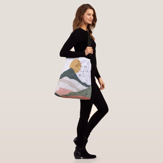 Woestijn Crossbody Tas (Op model)