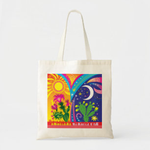 Woestijn Dag en Nacht Tote Bag