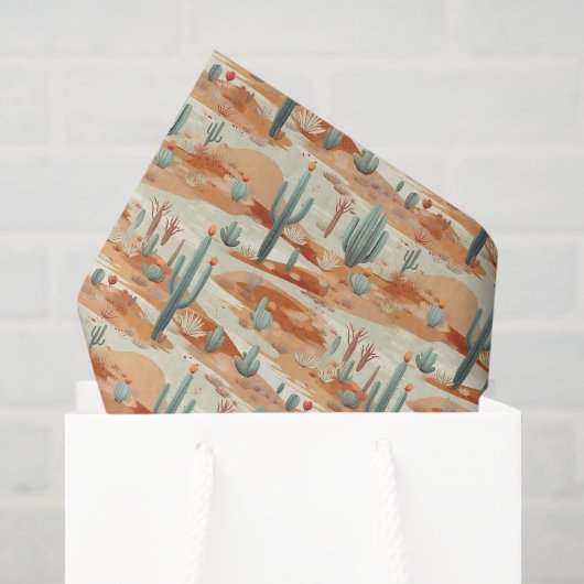 Woestijn Decoupage Tissuepapier, Zuidwestelijke Ca Tissuepapier (Cadeauzakje)