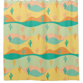 woestijn douchegordijn