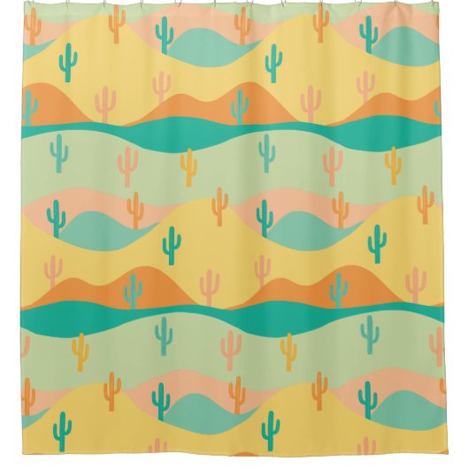 woestijn douchegordijn (Voorkant)