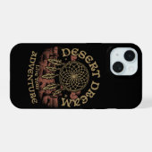 Woestijn Droom – Leef Jouw Avontuur Boho Droomvang iPhone 15 Case (Achterkant horizontaal)