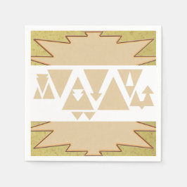 Woestijn Dwellers Sandy Colors Servet