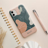 Woestijn en Boho Tropisch Monstera Leaf iPhone 16 Hoesje