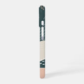 Woestijn en Boho Tropisch Monstera Leaf iPhone 16 Hoesje (Linkerkant)