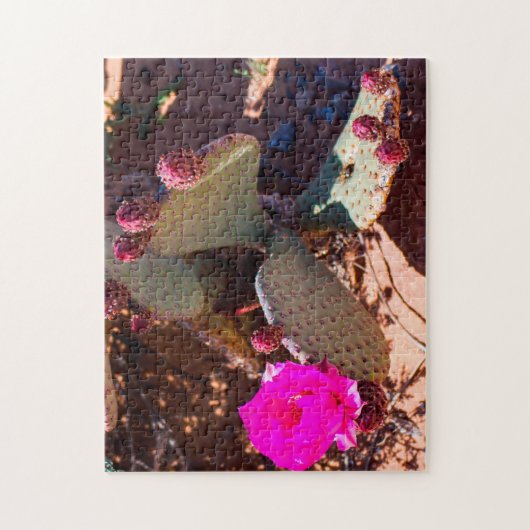 Woestijn Flower Nevada. Legpuzzel (Verticaal)