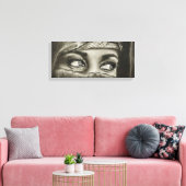Woestijn Fluistering Canvas Afdruk (Insitu (Woonkamer))